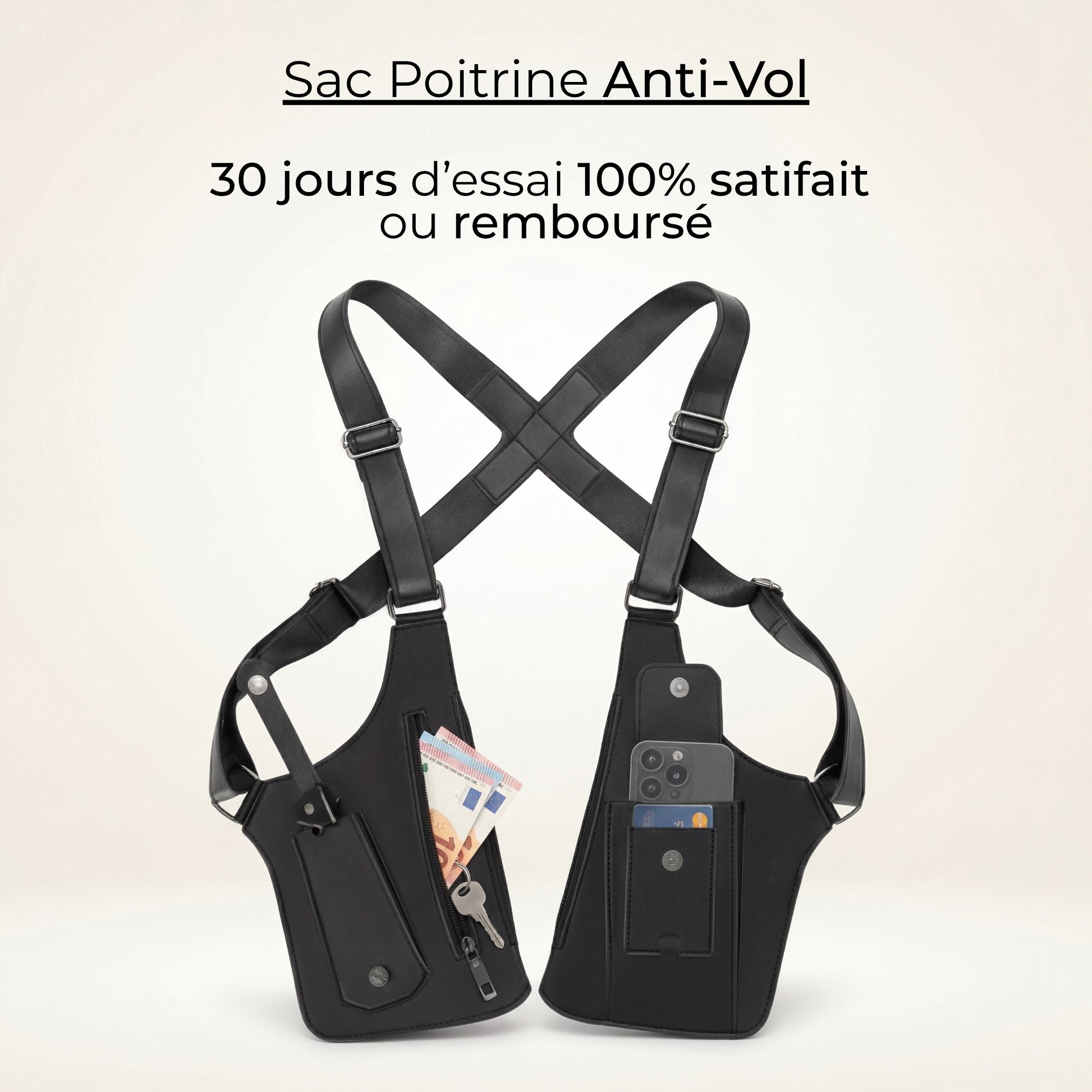 Sac Poitrine Anti-Vol OBRYNE